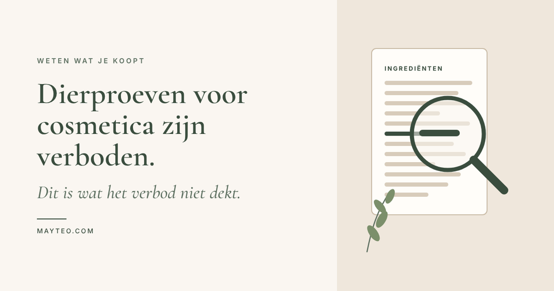 Dierproeven voor cosmetica zijn verboden. Dit is wat het verbod niet dekt.