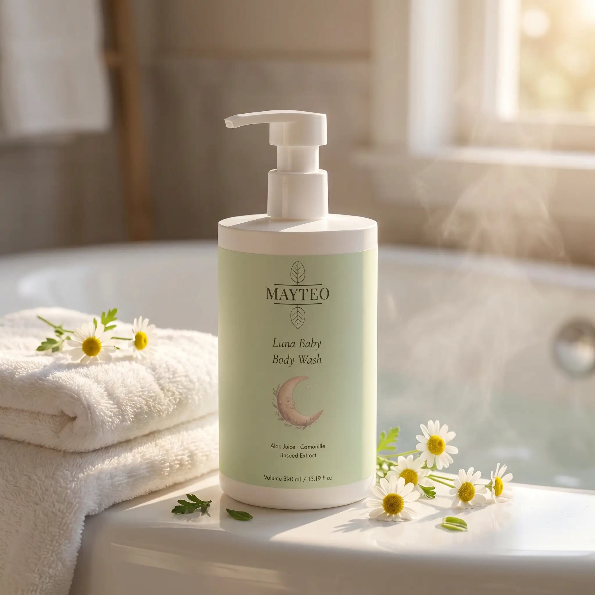 Luna Baby Body Wash 390ml