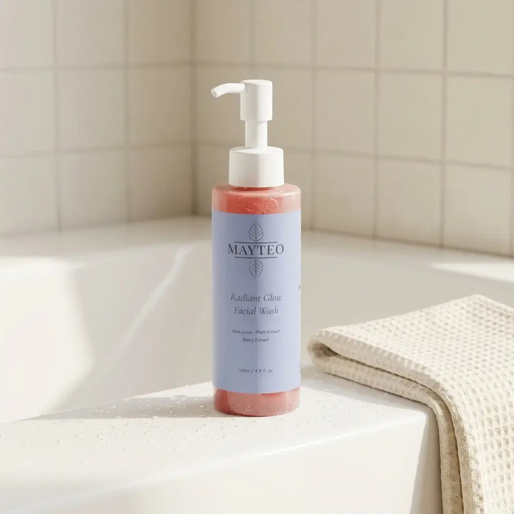Mayteo Radiant Glow Facial Wash, detailbeeld