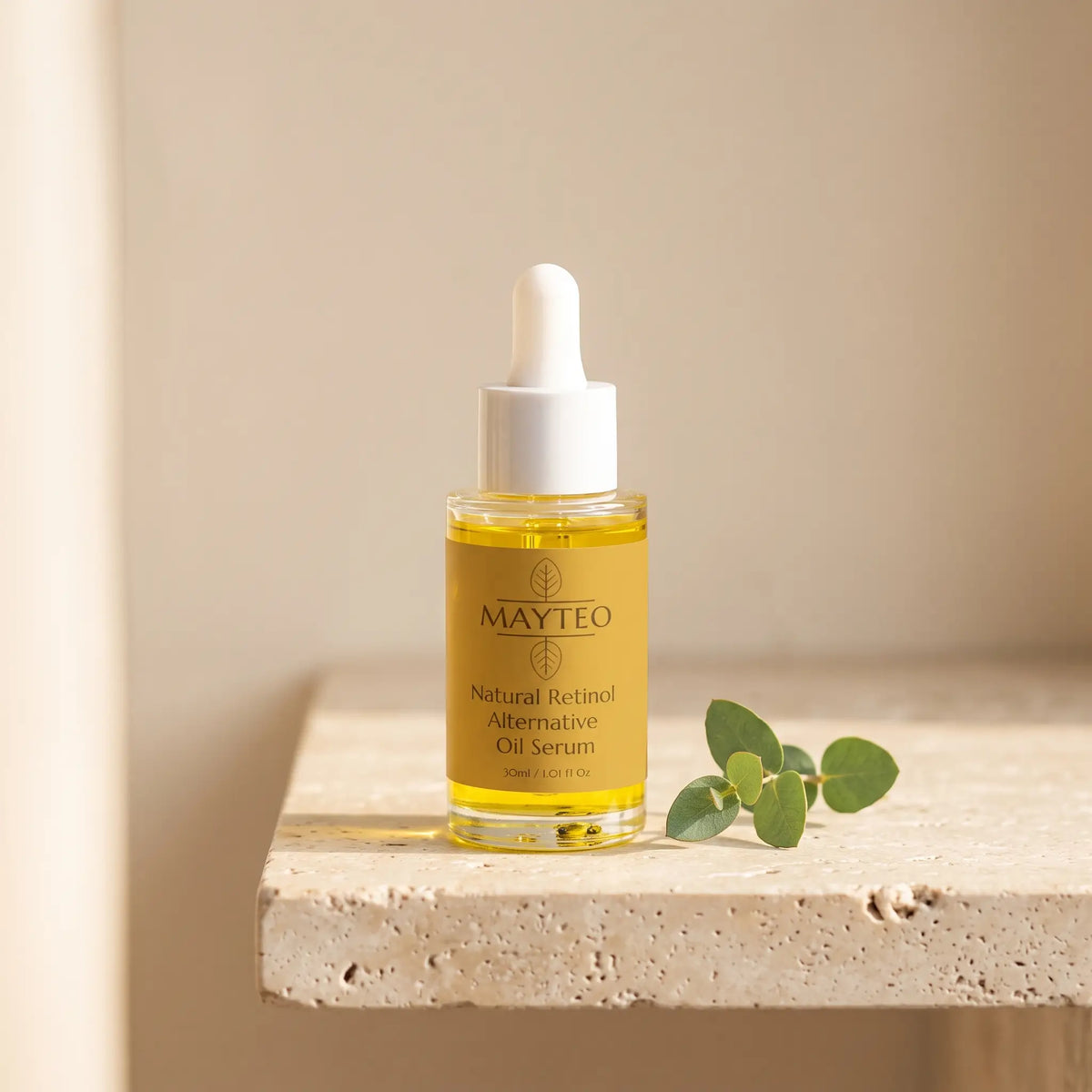 Mayteo Bakuchiol Oil Serum, detailbeeld
