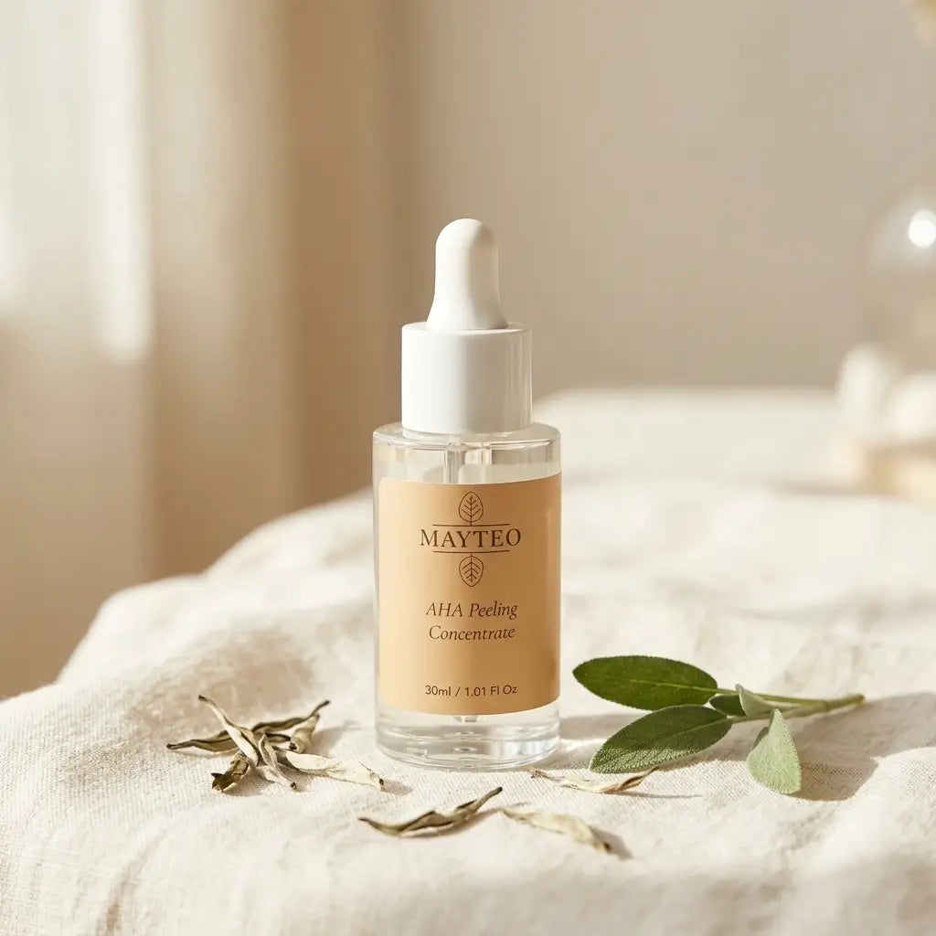 Mayteo AHA Peeling Concentrate in een natuurlijke setting