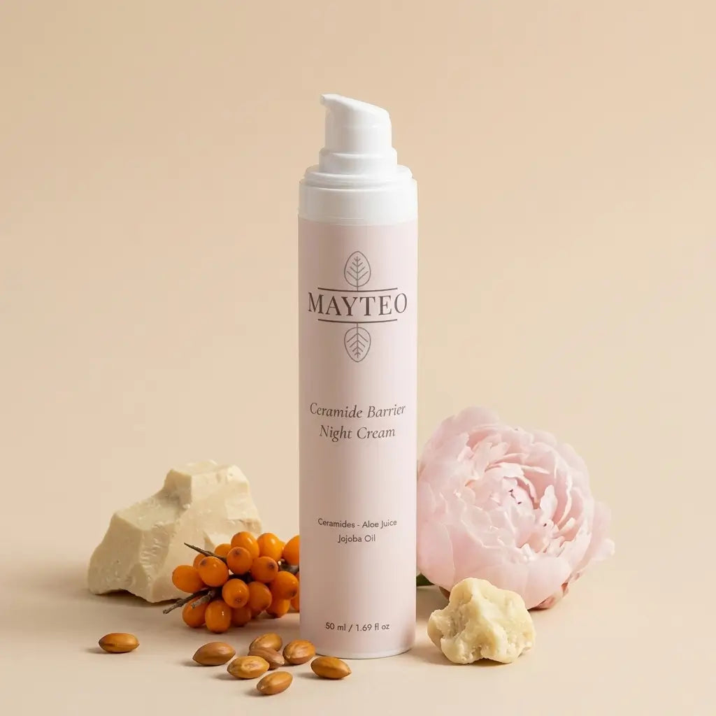 Mayteo Ceramide Barrier Night Cream, detailbeeld