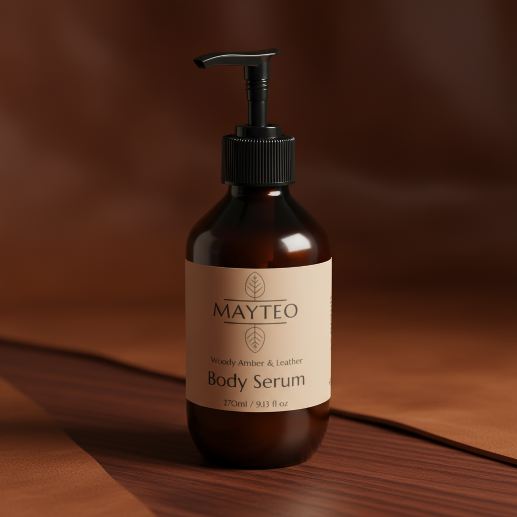 Silk Skin Body Serum, Woody Amber & Leather 270 ml / 9.13 fl oz